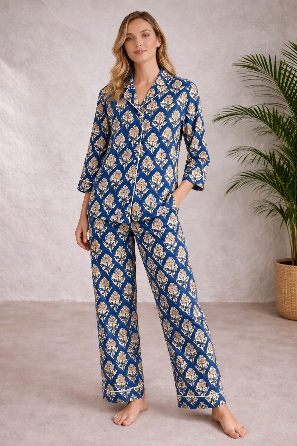 Sapphire Garden PJ Set