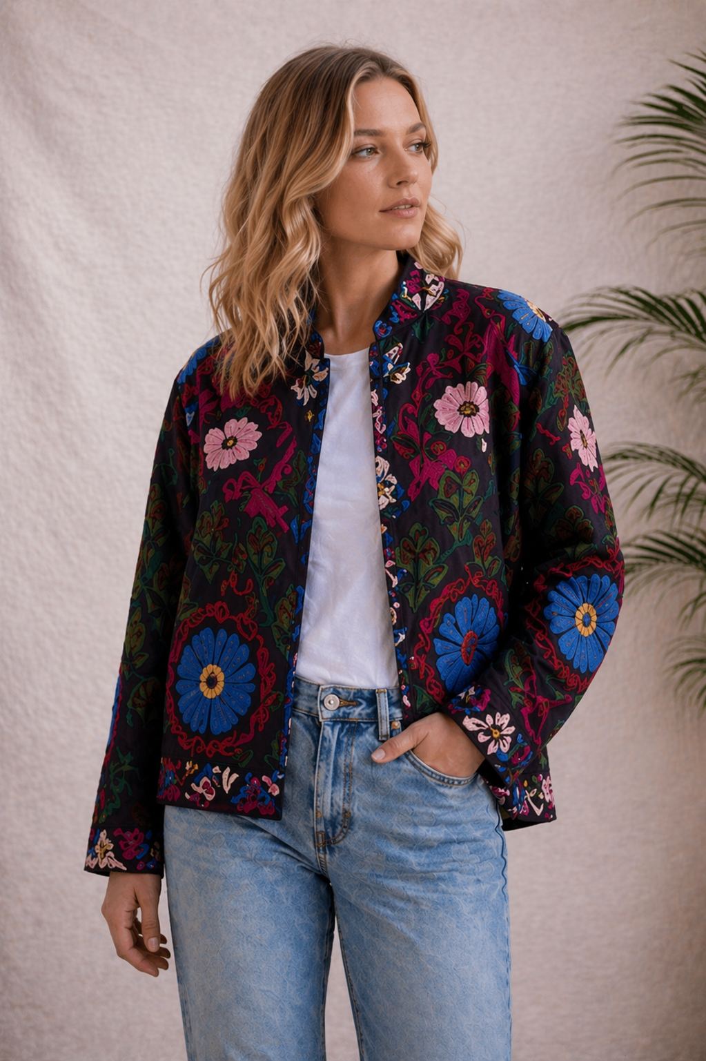 Noir Bloom Jacket