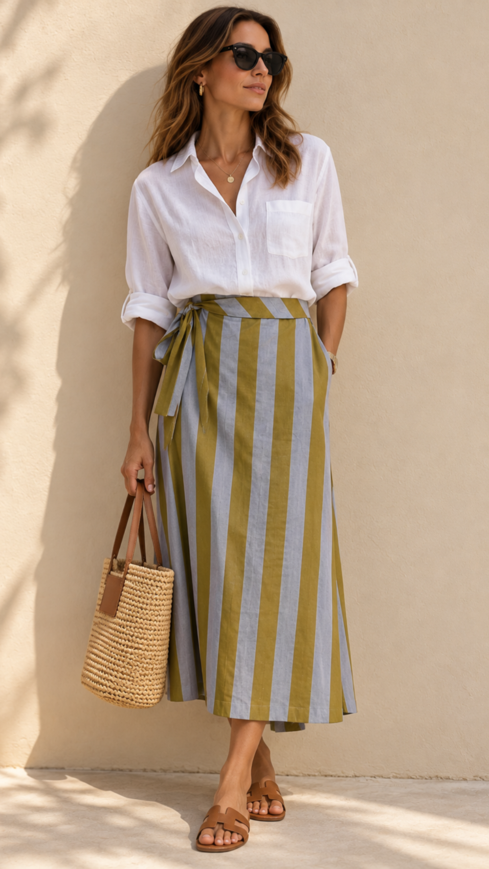 Andrea Wrap Skirt