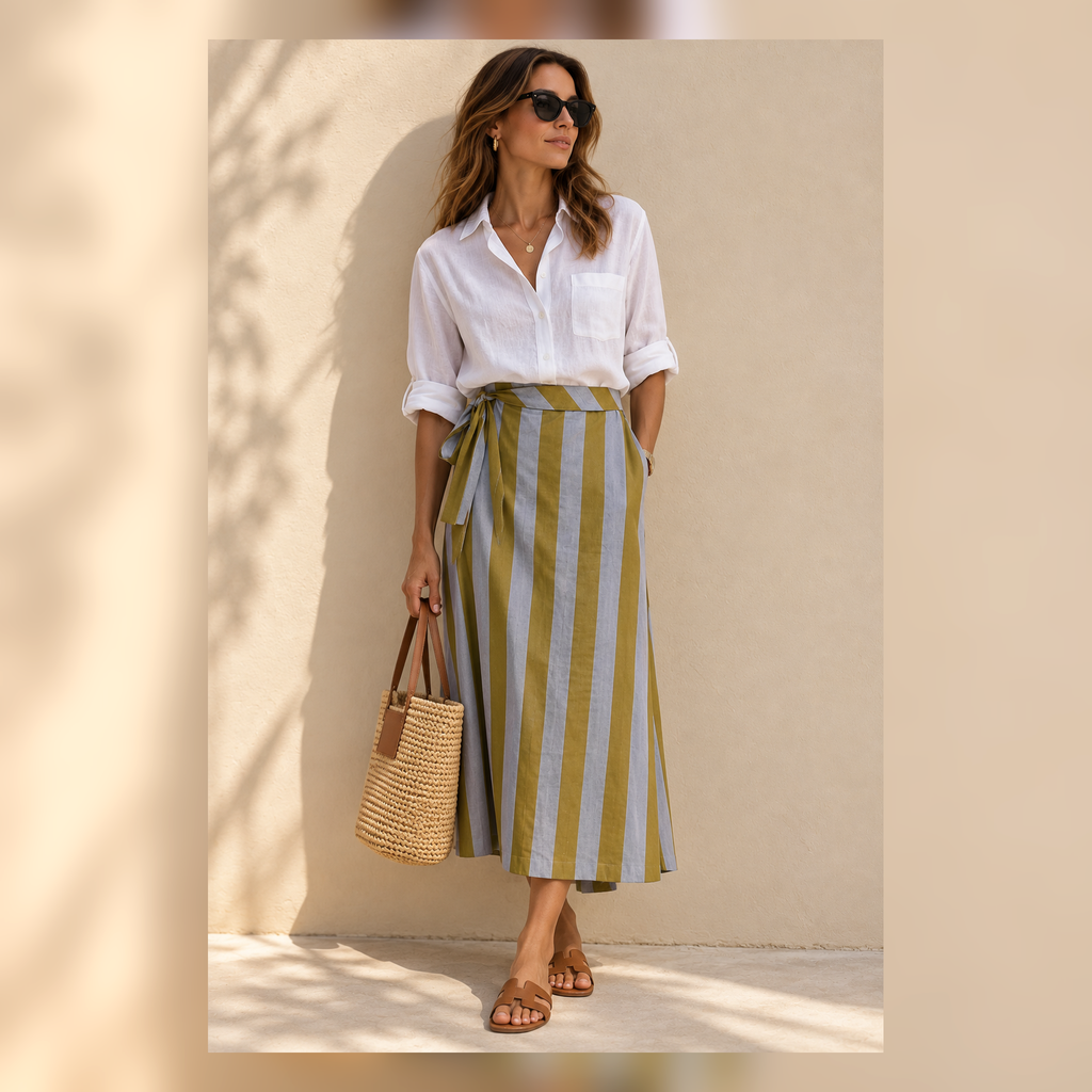 Andrea Wrap Skirt